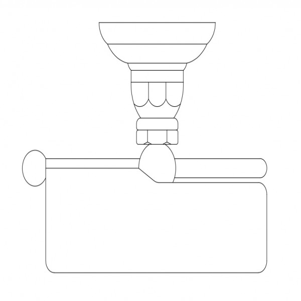 TOILET PAPER HOLDER TOP VIEW FREE CADS