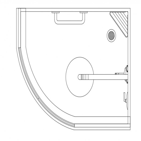 SHOWER TOP VIEW | CADS