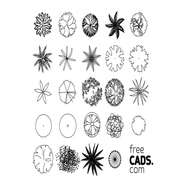 TREES BUNDLE | FREE CADS