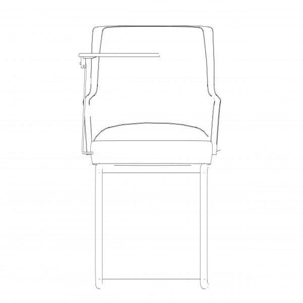 CLASSROOM CHAIR ELEVATION FREE CADS