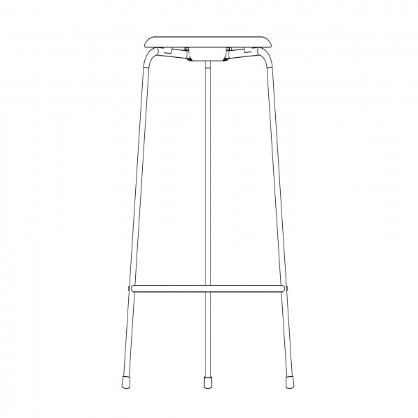 STOOL ELEVATION FREE CADS