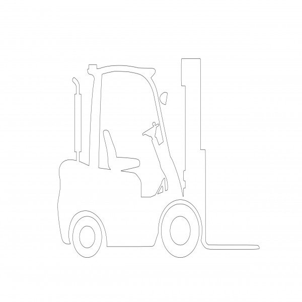 FORKLIFT ELEVATION FREE CADS