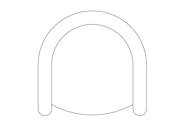 Free Armchair top view CAD Block – DWG, DXF, PDF Format