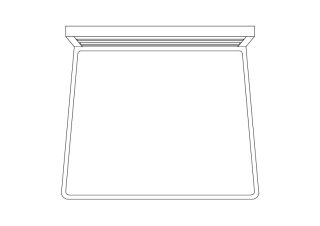 Free Chair top view CAD Block – DWG, DXF, PDF Format