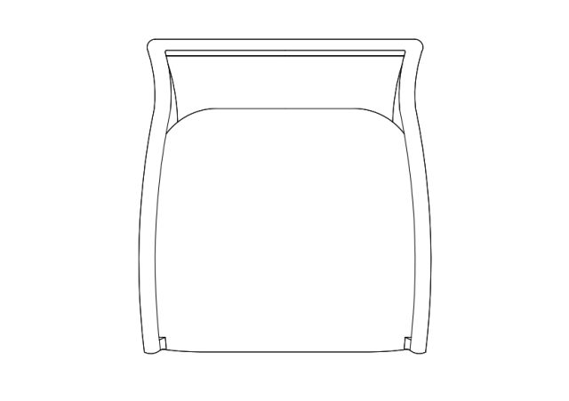 Free Chair top view CAD Block – DWG, DXF, PDF Format