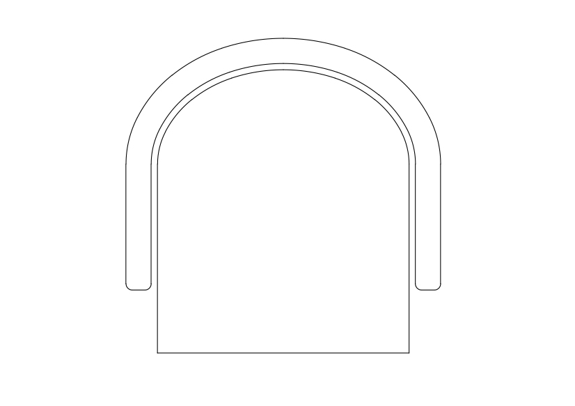 Free Chair top view CAD Block – DWG, DXF, PDF Format