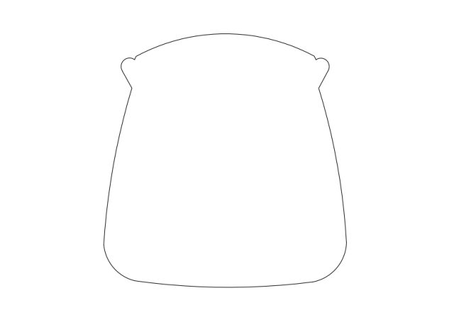 Free Chair top view CAD Block – DWG, DXF, PDF Format