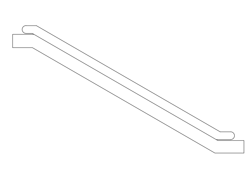 Free Escalator Elevation CAD Block – DWG, DXF, PDF Format