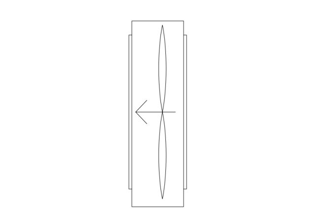 Free Fan Elevation CAD Block – DWG, DXF, PDF Format