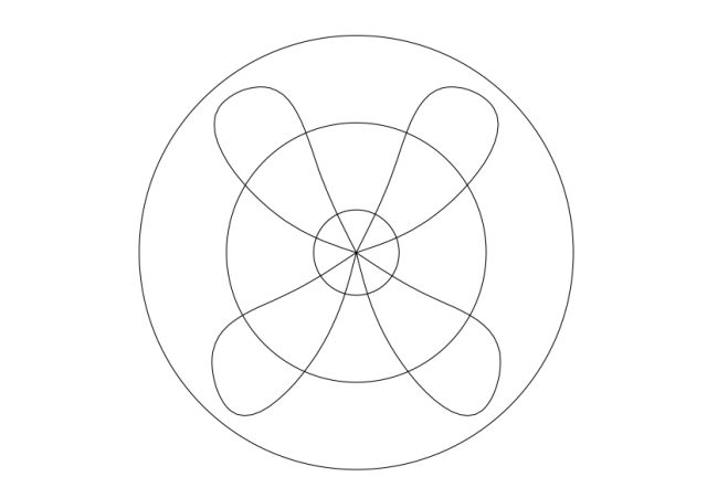 Free Fan Top View CAD Block – DWG, DXF, PDF Format