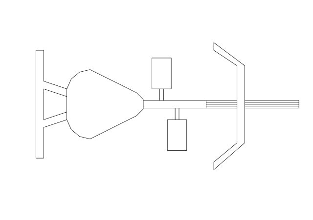Free Gym Equipment Top View CAD Block – DWG, DXF, PDF Format