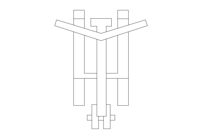 Free Gym Equipment Top View CAD Block – DWG, DXF, PDF Format