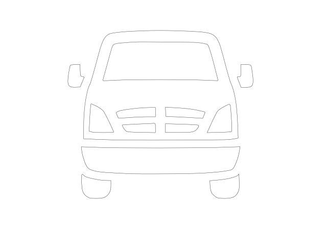 Free Car Symbol CAD Block Icon – DWG, DXF, PDF Format