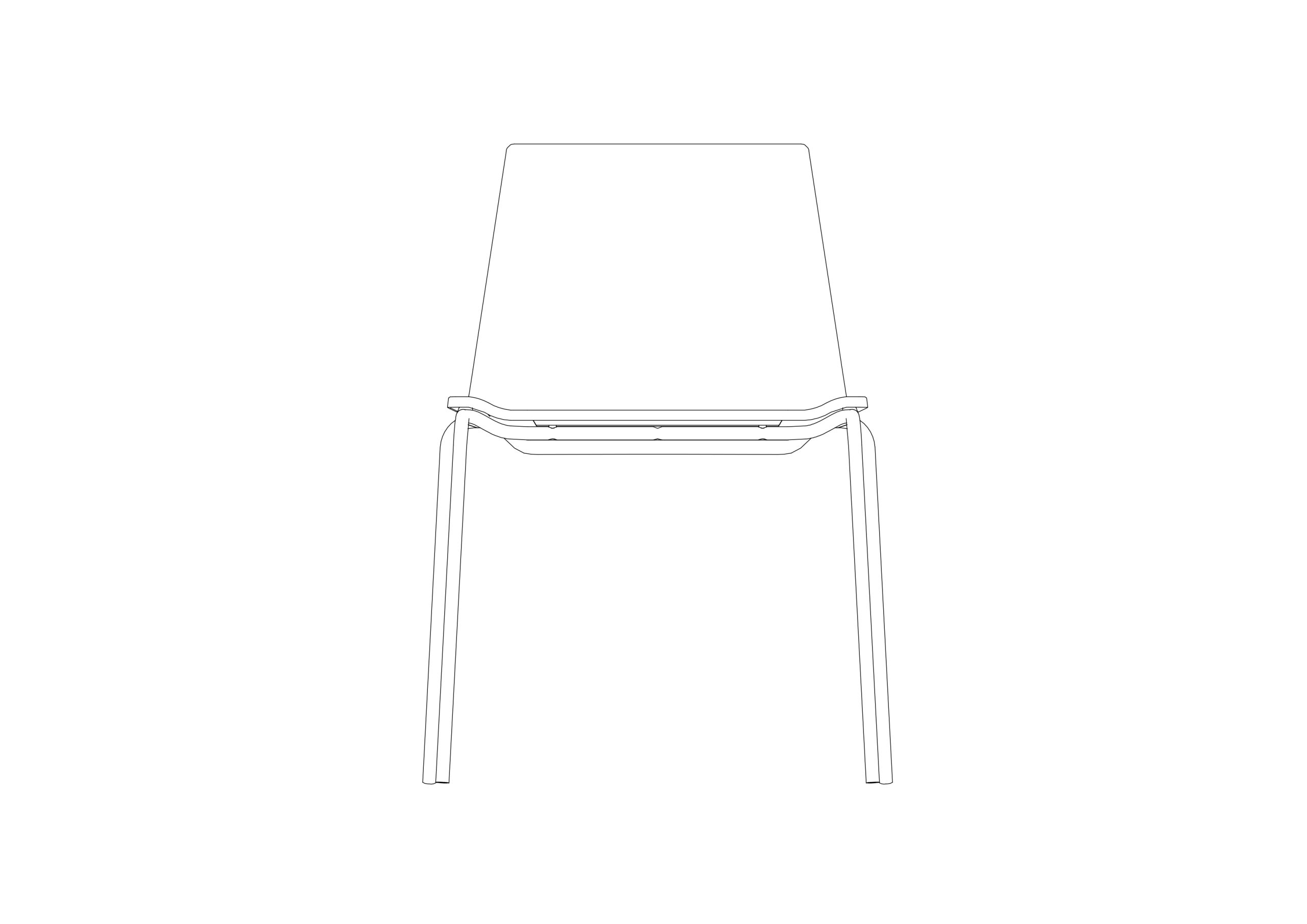 Free Chair Elevation CAD Block – DWG, DXF, PDF Format