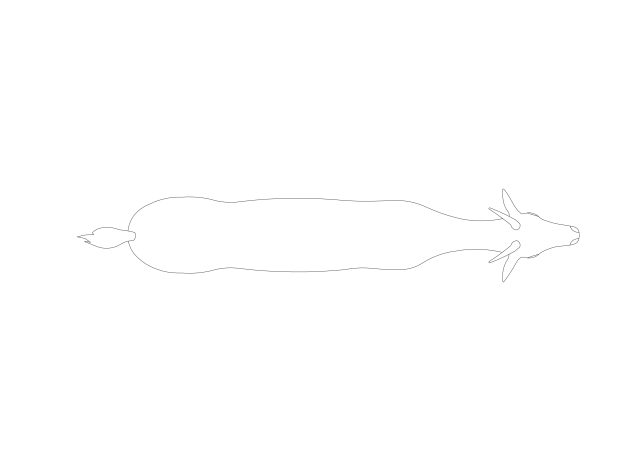 Free Goat CAD Block – DWG, DXF, PDF Format