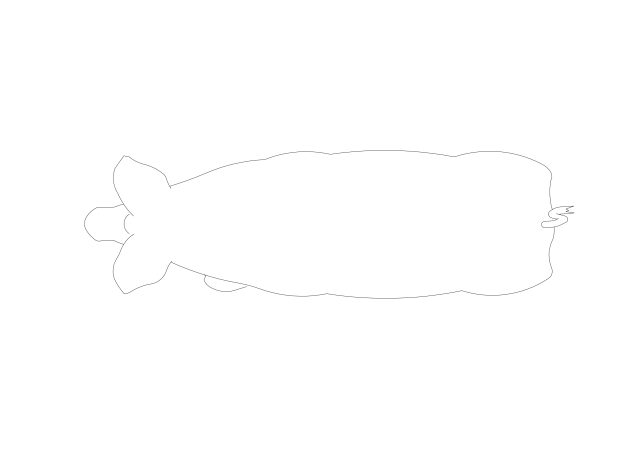 Free Pig CAD Block – DWG, DXF, PDF Format