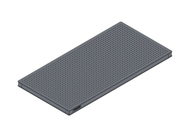 Precision Optical Breadboard – Professional Lab Surface (.STEP Format)