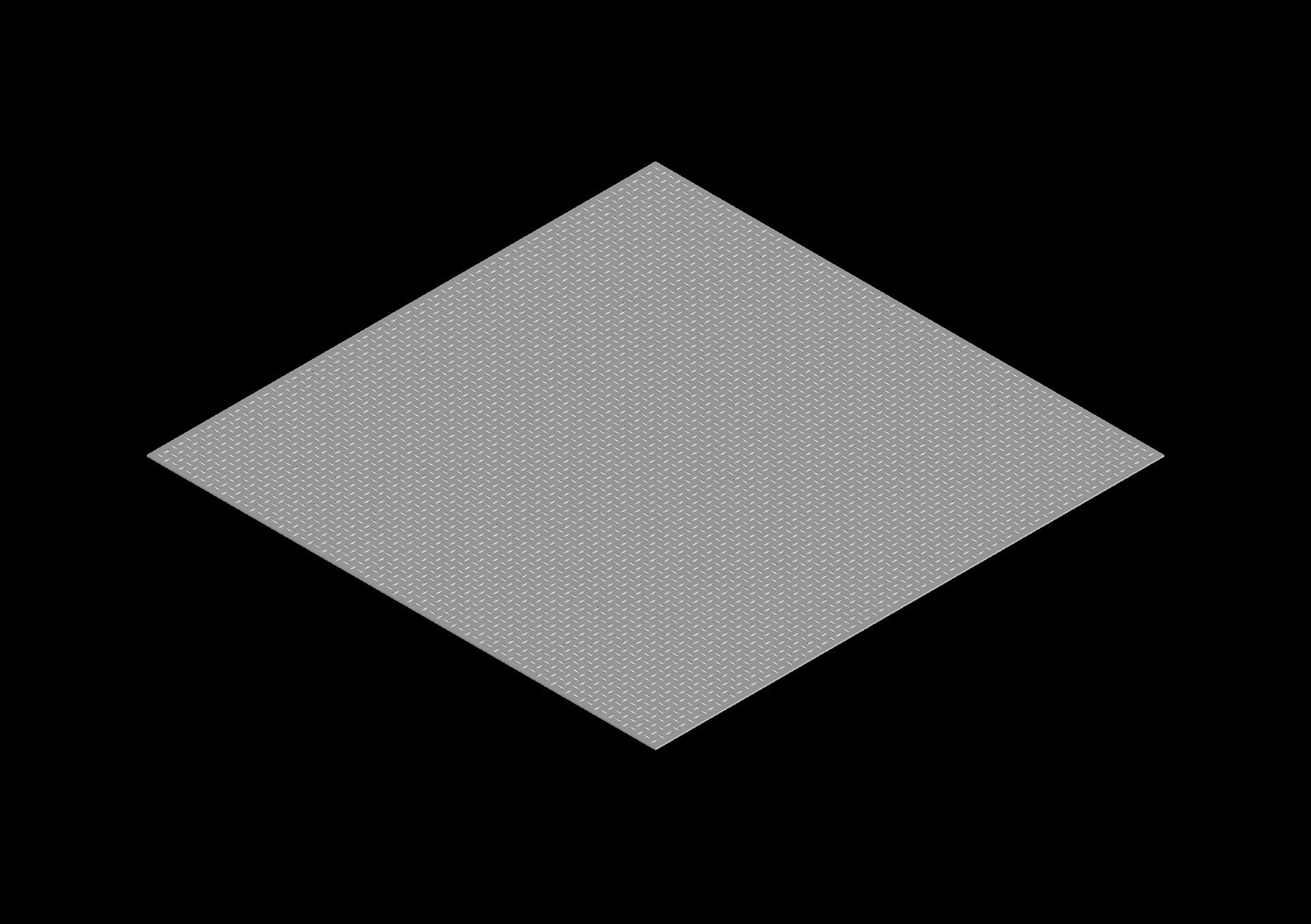 Diamond plate 3D – Industrial Pattern