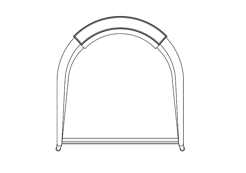 Free Chair top view CAD Block – DWG, DXF, PDF Format