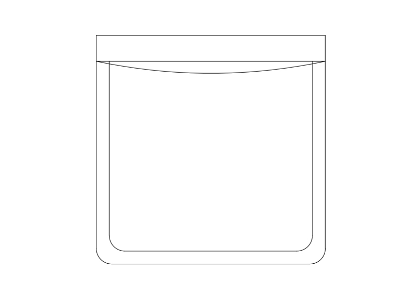 Free Chair top view CAD Block – DWG, DXF, PDF Format