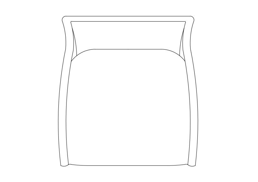 Free Stool top view CAD Block – DWG, DXF, PDF Format