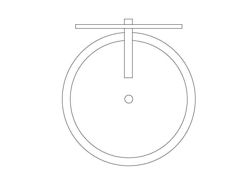 Free Sink Top View CAD Block – DWG, DXF, PDF Format