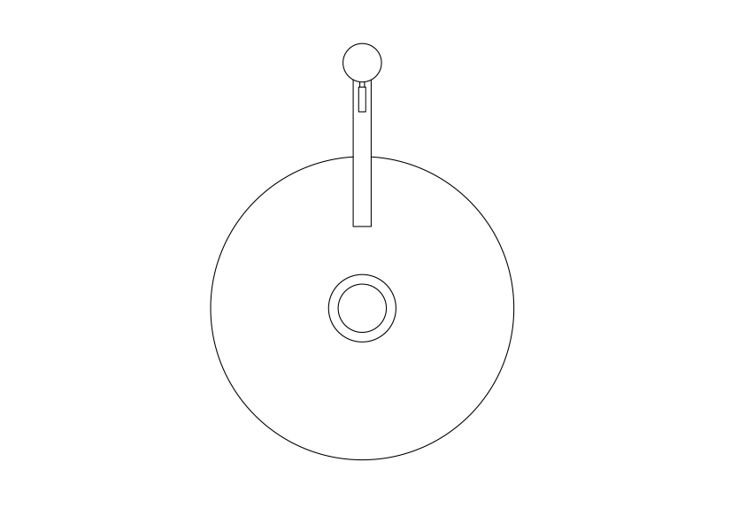 Free Sink Top View CAD Block – DWG, DXF, PDF Format