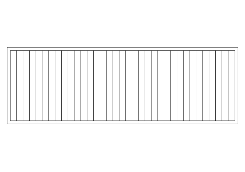 Free Drain Grill Top View CAD Block – DWG, DXF, PDF Format