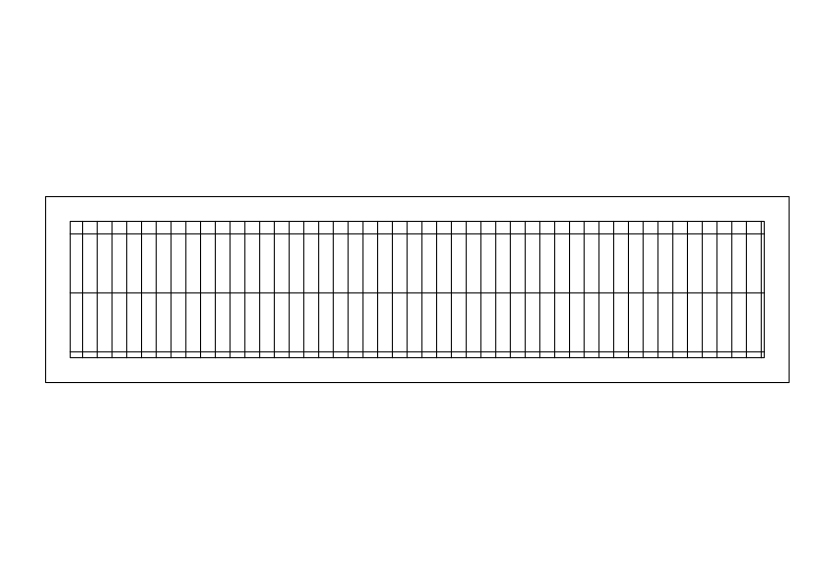 Free Drain Grill Top View CAD Block – DWG, DXF, PDF Format
