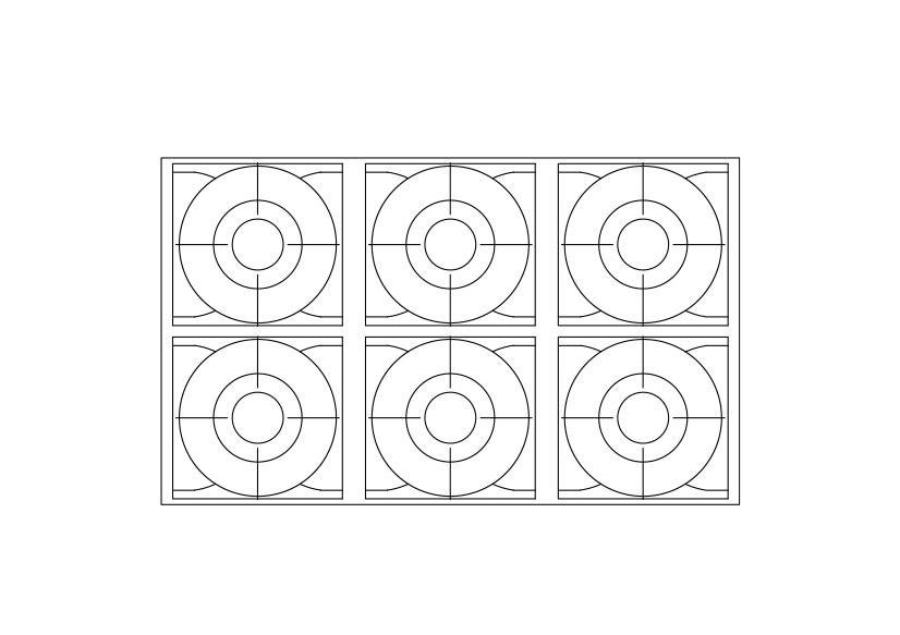 Free Multiple Hob Top View CAD Block – DWG, DXF, PDF Format