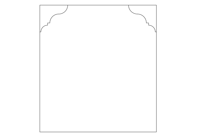 Free Arc Elevation CAD Block – DWG, DXF, PDF Format
