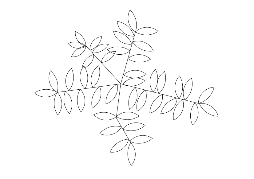 Free Plant Top View CAD Block – DWG, DXF, PDF Format