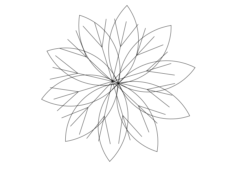 Free Plant Top View CAD Block – DWG, DXF, PDF Format