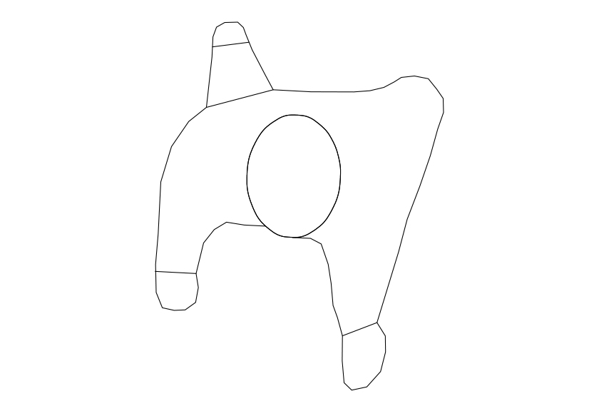 Free Person Walking Top View CAD Block – DWG, DXF, PDF Format