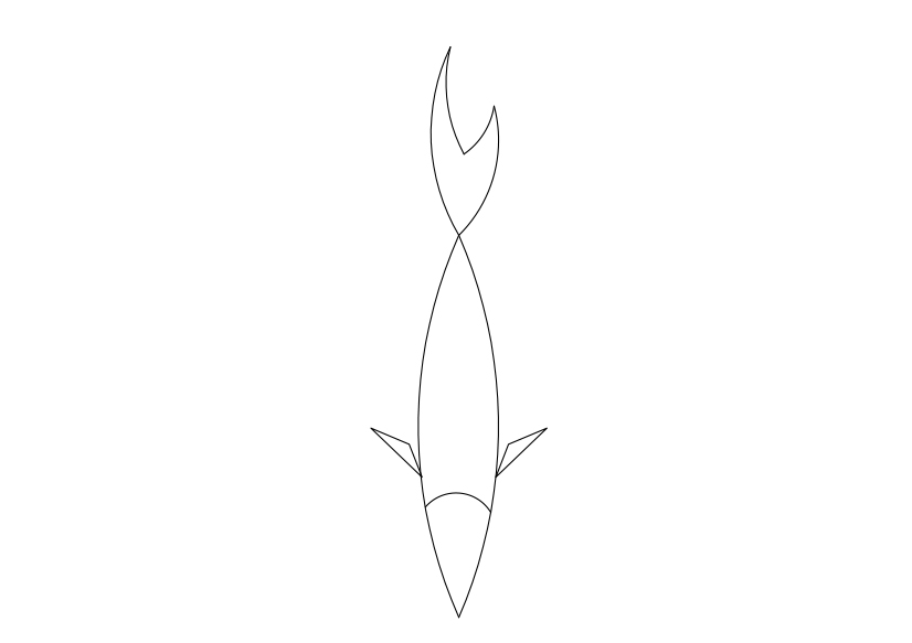 Free Fish Elevation CAD Block – DWG, DXF, PDF Format