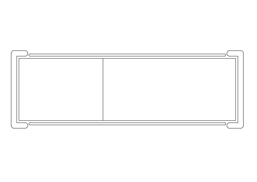 Free Examination Bed Top View CAD Block – DWG, DXF, PDF Format