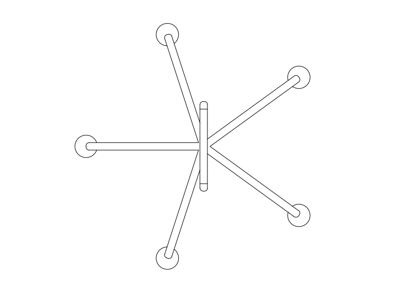 Free Serum Holder Top View CAD Block – DWG, DXF, PDF Format