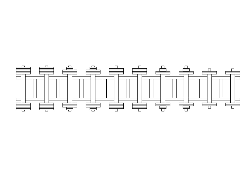 Free Gym Equipment Top View CAD Block – DWG, DXF, PDF Format