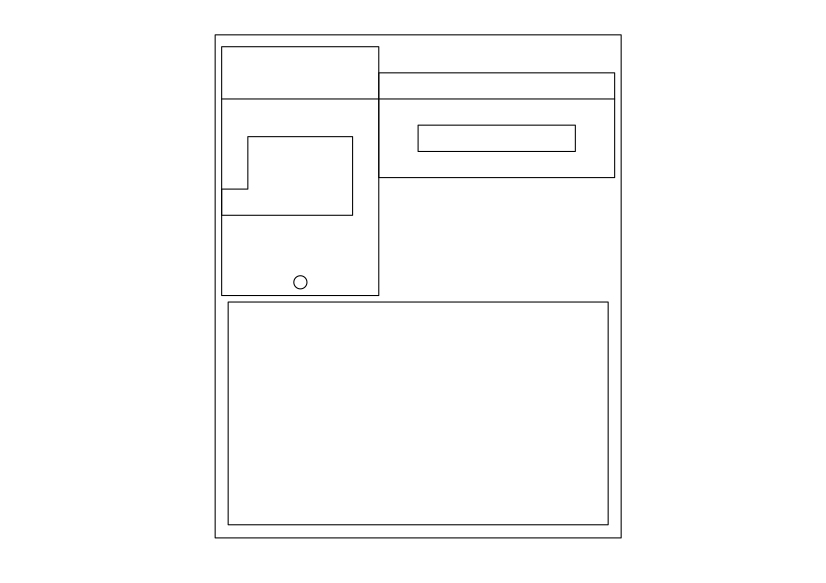 Free Cash Register Top View CAD Block – DWG, DXF, PDF Format