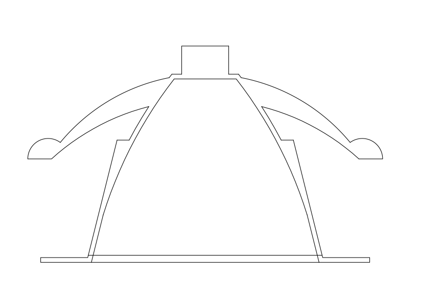 Free Ceiling Spotlight Elevation CAD Block – DWG, DXF, PDF Format