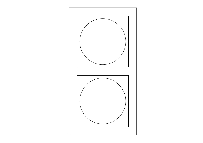 Free Ceiling Lights Top View CAD Block – DWG, DXF, PDF Format