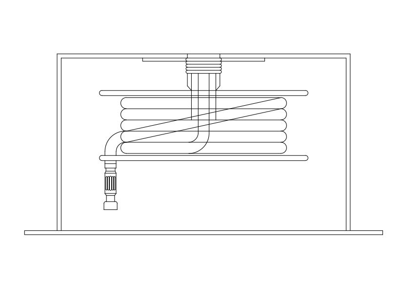 Free Fire Hose Top View CAD Block – DWG, DXF, PDF Format