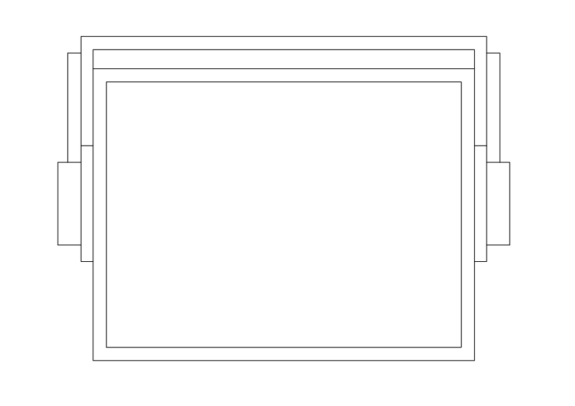 Free Garbage Bin Top View CAD Block – DWG, DXF, PDF Format