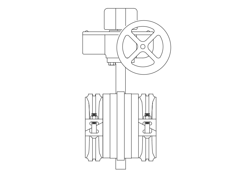 Free Pump Elevation CAD Block – DWG, DXF, PDF Format