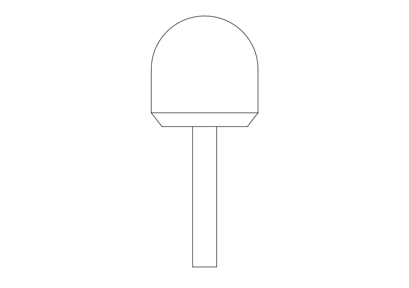 Free Radar Elevation CAD Block – DWG, DXF, PDF Format