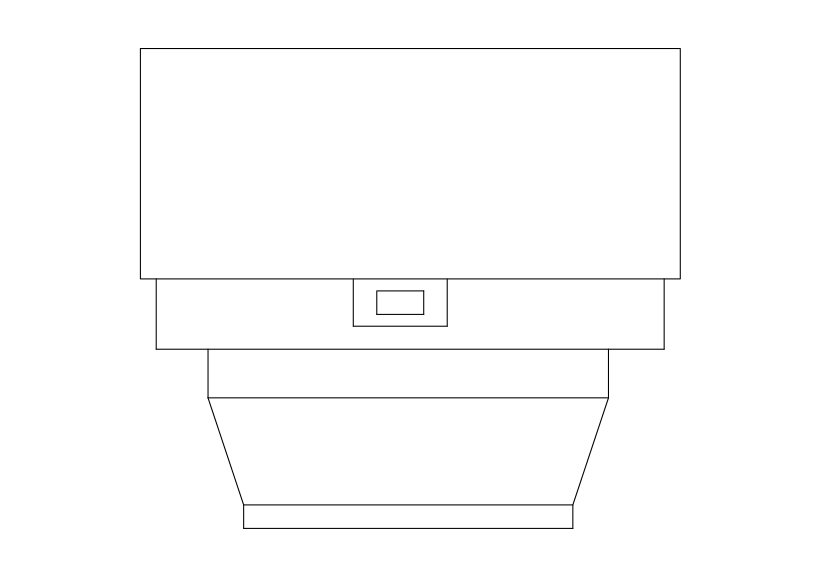 Free Smoke Detector Elevation CAD Block – DWG, DXF, PDF Format