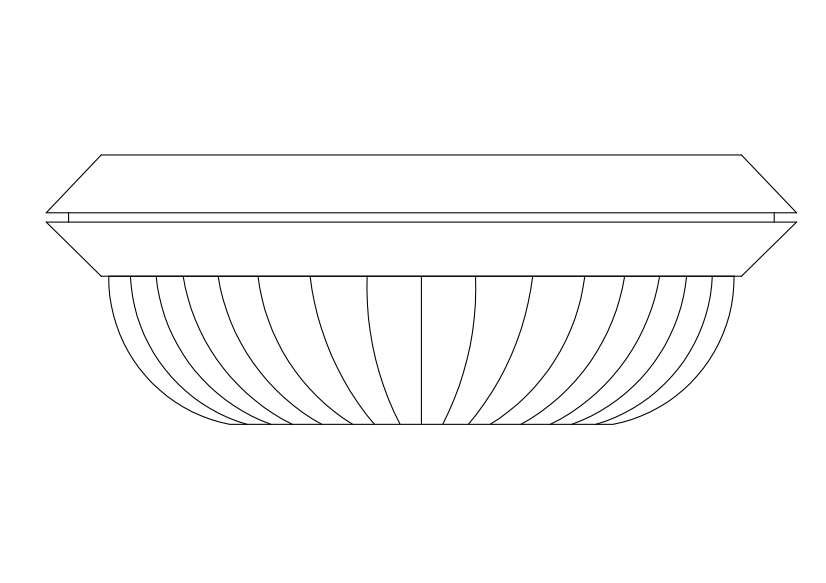 Free Smoke Detector Elevation CAD Block – DWG, DXF, PDF Format