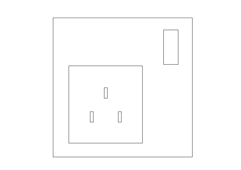 Free Socket Elevation CAD Block – DWG, DXF, PDF Format