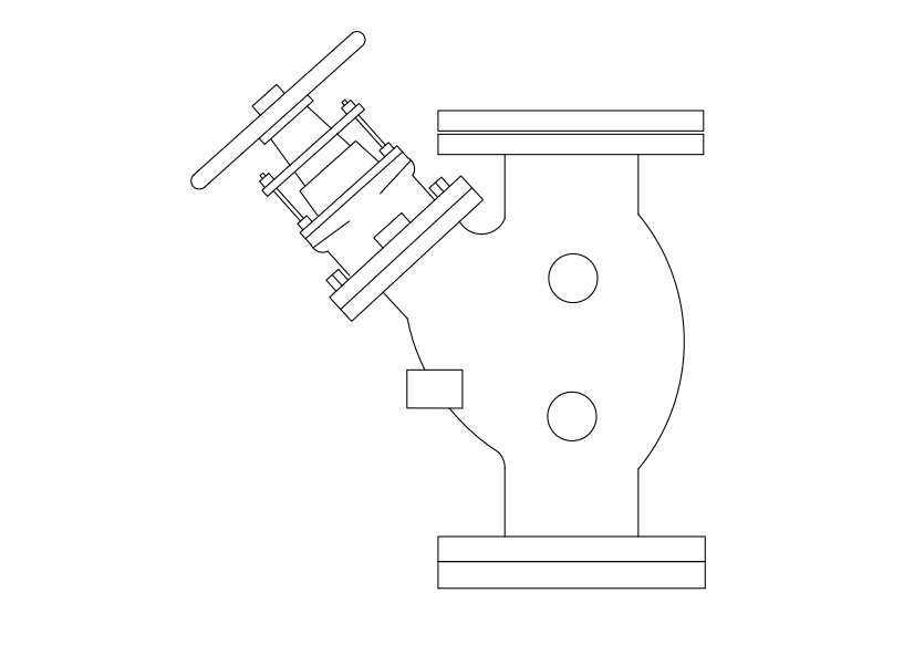 Free Valve Elevation CAD Block – DWG, DXF, PDF Format