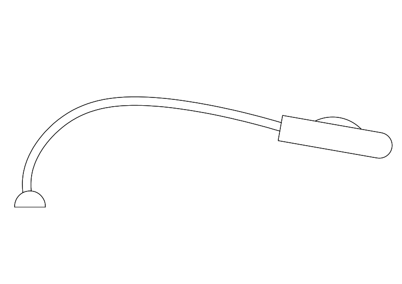 Free Wall Light Elevation CAD Block – DWG, DXF, PDF Format